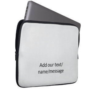 Funda Para Portátil personalizado simple colorido añadir tu fotoCortin