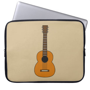 Funda Para Portátil Personalizado simple de guitarra acústica