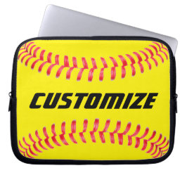 Funda para portátil personalizado Softball