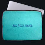 Funda para portátil personalizado Turquoise Neopre<br><div class="desc">Funda para portátil personalizado Turquoise Neoprene de 13 pulgadas</div>