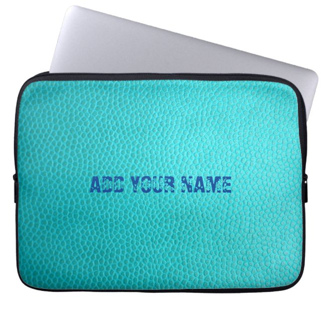 Funda para portátil personalizado Turquoise Neopre (Frente)