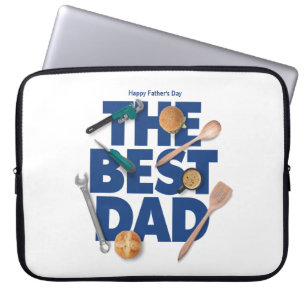 Funda Para Portátil Personalizar el feliz día del padre   El mejor pap