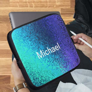 Funda Para Portátil Personalizar los sombreados de nombres en azul