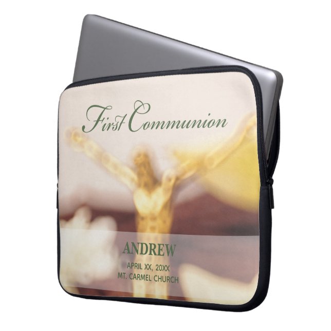 Funda Para Portátil Personalizar, primera felicitación de la comunidad (Anverso izquierdo)