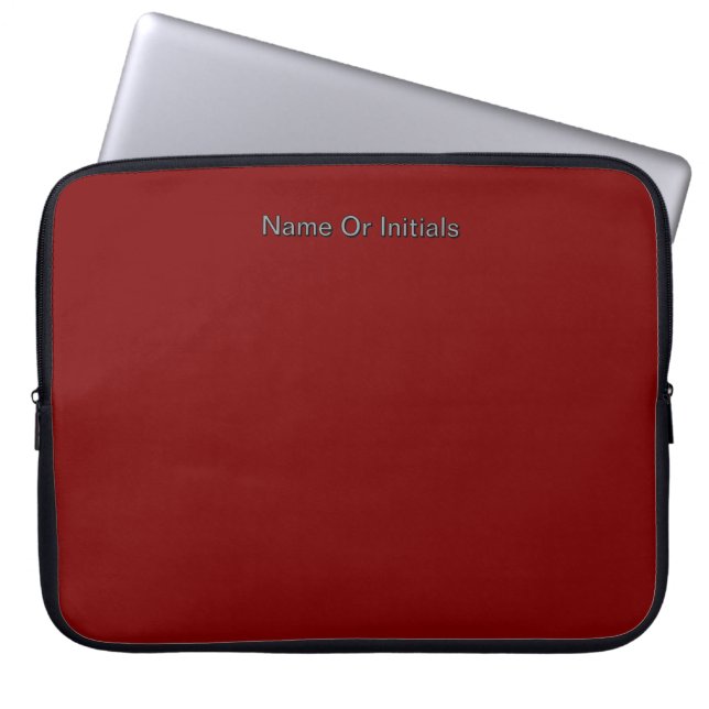 Funda Para Portátil Personalize With Name Dk Red  (Frente)
