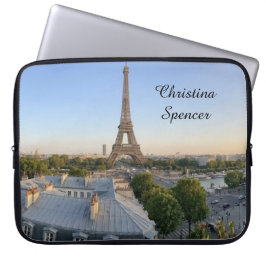 Funda Para Portátil Personalized Paris City Skyline 