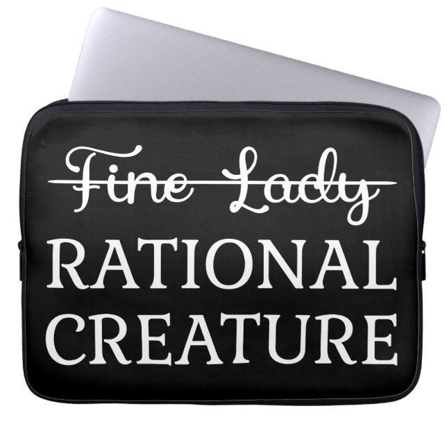 Funda Para Portátil Persuasion Jane Austen - Rational Creature I (Frente)