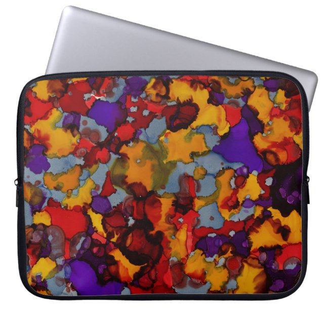 Funda Para Portátil Pesadilla de Confeti (Frente)