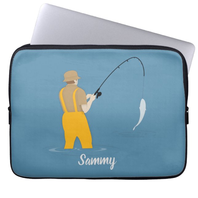Funda Para Portátil Pesca (Frente)