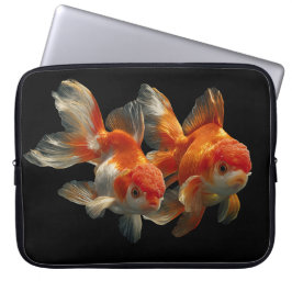 Funda Para Portátil Pescado de oro