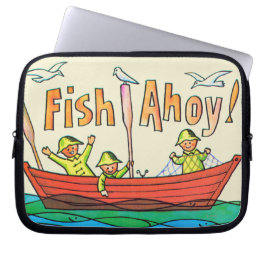 Funda Para Portátil ¡Pescados Ahoy!