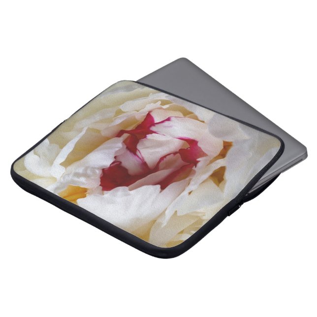 Funda Para Portátil Pétalos de Peony (Superior anverso)