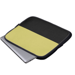 Funda Para Portátil Petróleo y Neopreno de Oro
