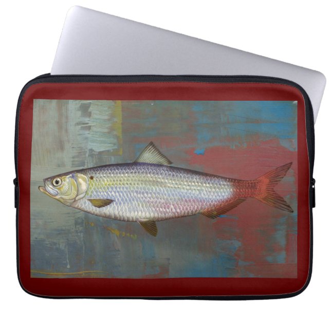 Funda Para Portátil Pez arenque (Frente)