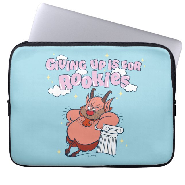 Funda Para Portátil Phil - Giving Up is for Rookies Laptop Sleeve (Frente)