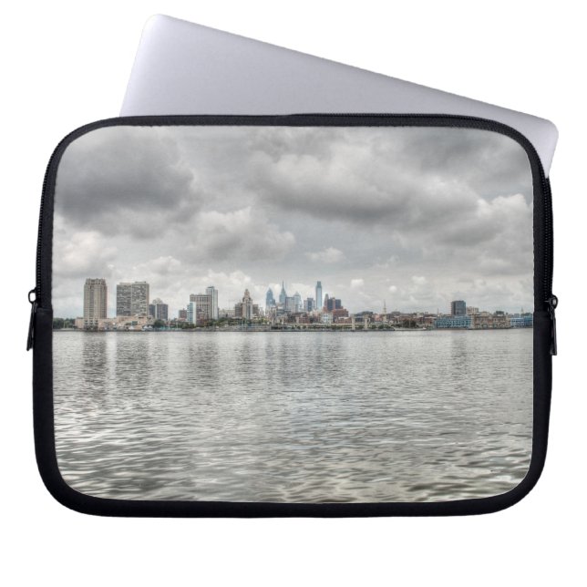 Funda Para Portátil Philly Skyline (Frente)