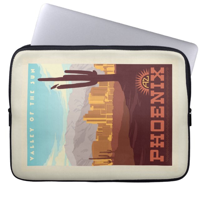 Funda Para Portátil Phoenix, Arizona (Frente)
