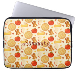Funda Para Portátil Pie De Apple E Ingredientes Antiguos