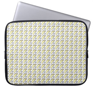 Funda Para Portátil Pie de bebé dorado
