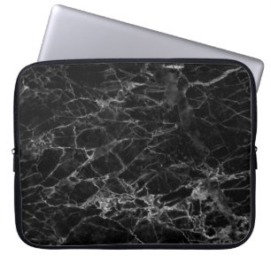 Funda Para Portátil Piedra de fondo de textura negra