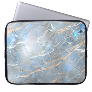 Funda Para Portátil Piedra de mármol de Perla