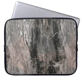 Funda Para Portátil Piedra de mármol gris visto