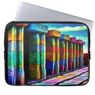 Funda Para Portátil Piedras psicodélicas