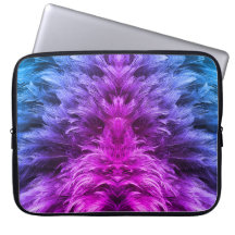 Piel de piel pelusa morada, azul, rosa