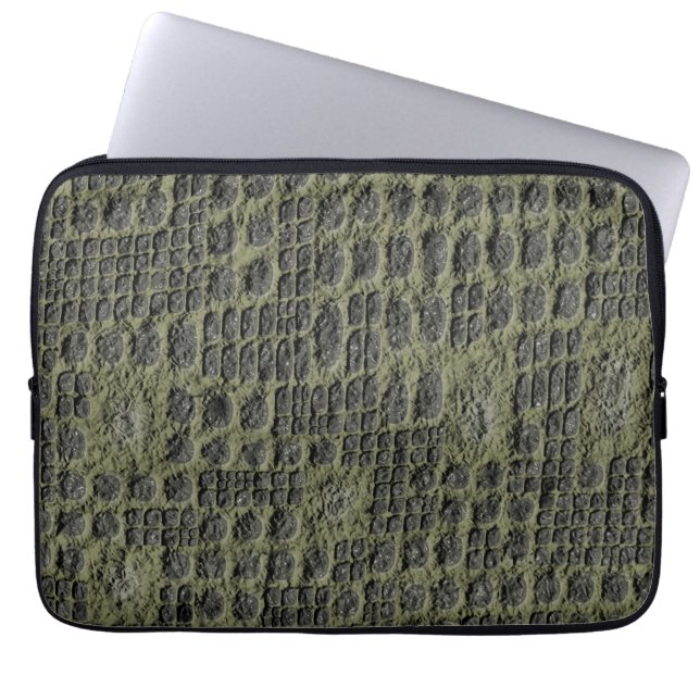 Funda Para Portátil Piel de serpiente falsa (Frente)