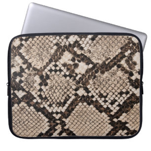 Funda Para Portátil Piel de serpiente: fondo texturado.