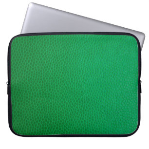 Funda Para Portátil Piel de textura de piel verde