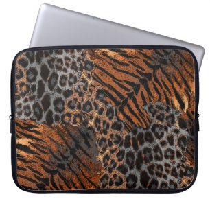 Funda Para Portátil Piel de tigre leopardo