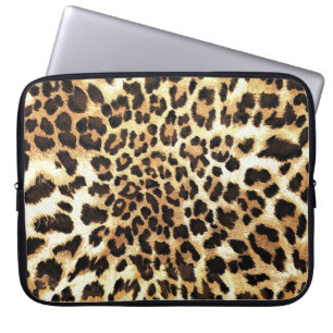 Funda Para Portátil Piel leopardo, diseño de patrones impecable.