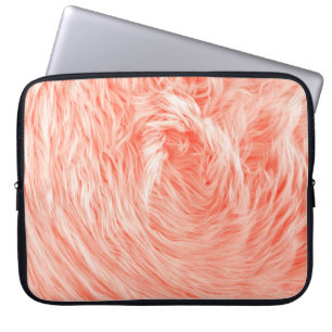 Funda Para Portátil Pieles textiles falsas y esponjosas