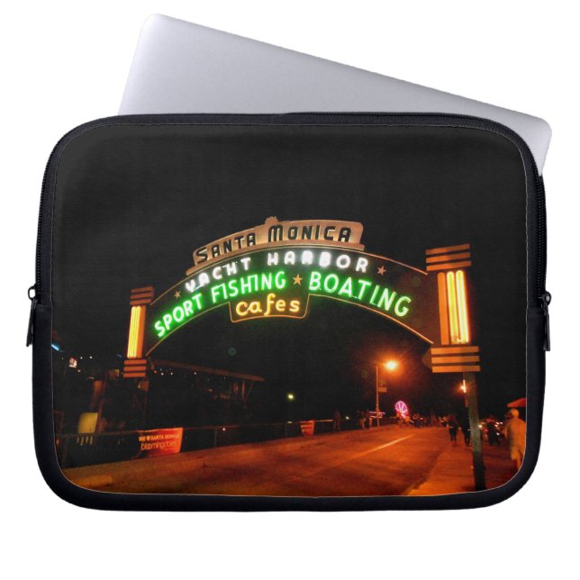 Funda Para Portátil Pier de Santa Mónica (Frente)