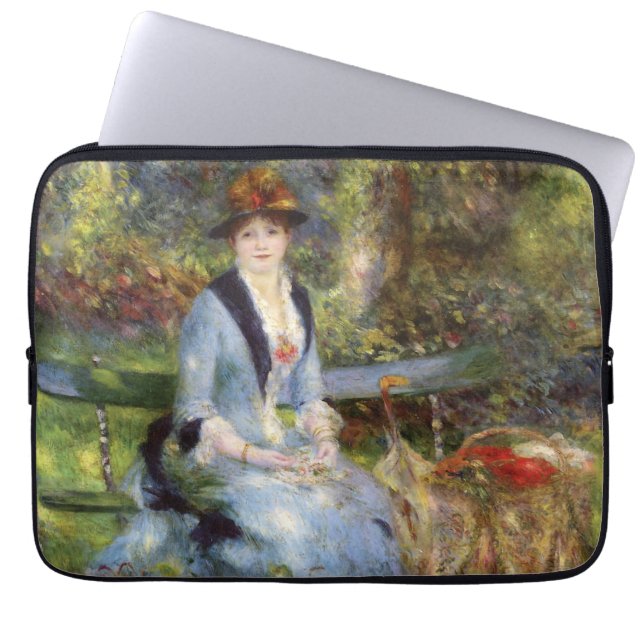 Funda Para Portátil Pierre-Auguste Renoir - Dans les Rosas (Frente)