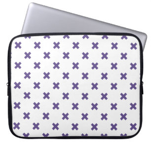 Funda Para Portátil Pies cruzados ultravioletas sobre blanco