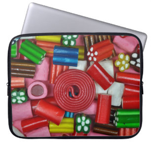 Funda Para Portátil Piezas de caramelo coloridas