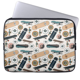 Funda Para Portátil Piezas de Skateboard