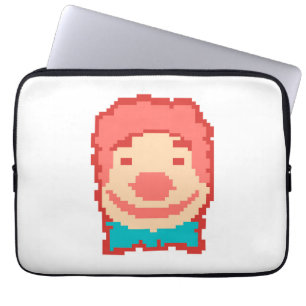 Funda Para Portátil Pila de lanzamiento de payaso con pixeles finos