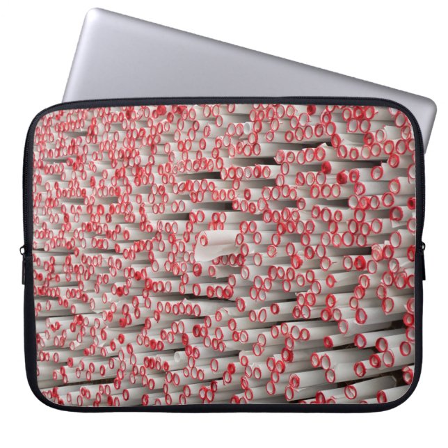 Funda Para Portátil Pila de papel laminado (Frente)