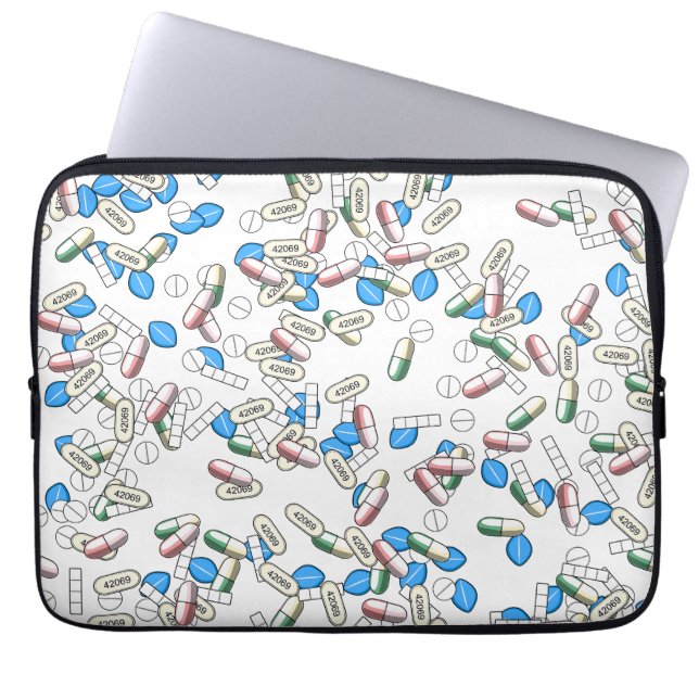 Funda Para Portátil Pill Sprinkles Pattern (Frente)