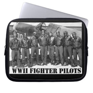 FUNDA PARA PORTÁTIL PILOTOS DE LUCHA CONTRA LA SEGUNDA GUERRA MUNDIAL