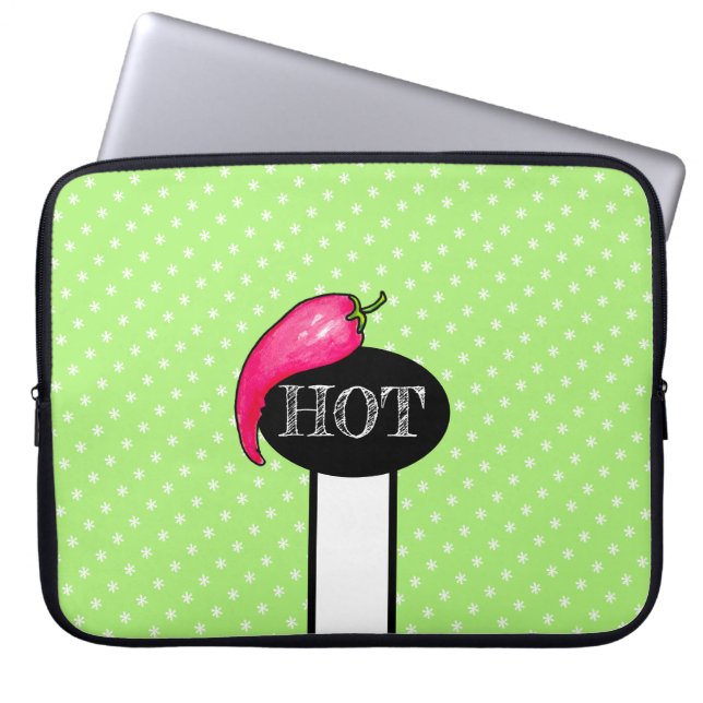 Funda Para Portátil Pimienta de chile (Frente)