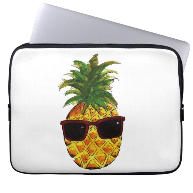 Funda Para Portátil Piña fresca (Frente)