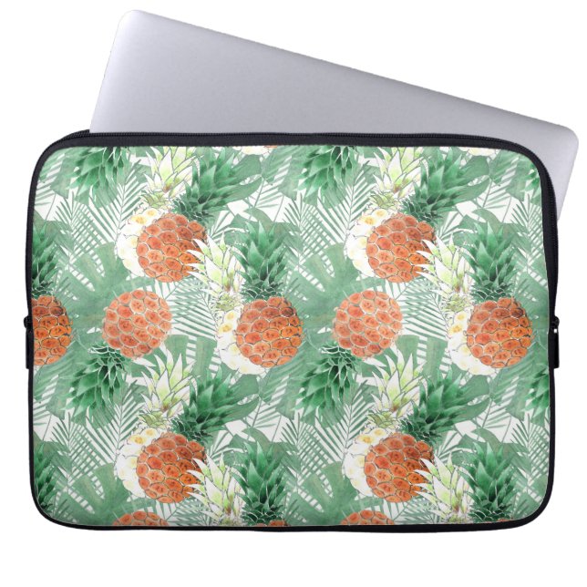 Funda Para Portátil Piña, pareja dulce, fruta (Frente)