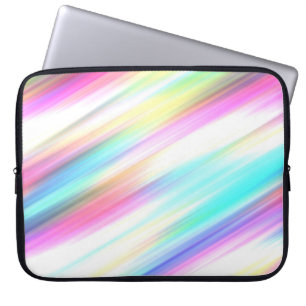 Funda Para Portátil Pincel de arcoiris Pastel