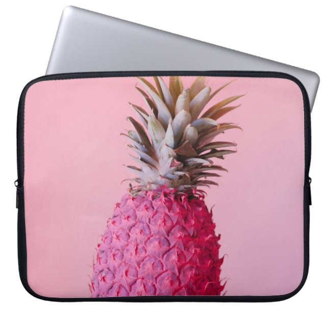 FUNDA PARA PORTÁTIL PINEAPPLE ROSA (Frente)