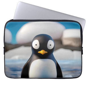 Funda Para Portátil Pingüino