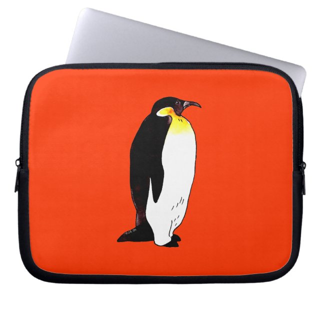 Funda Para Portátil Pingüino de emperador (Frente)